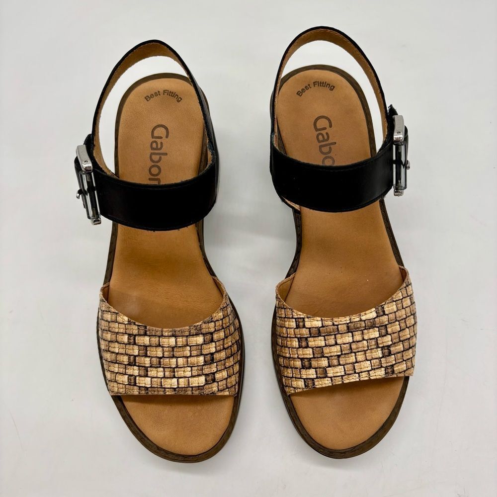 Gabor Platform Sandals - Picture 5 of 10